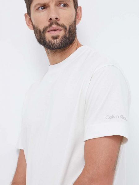 Тениска с дълъг ръкав Calvin Klein Performance сиво