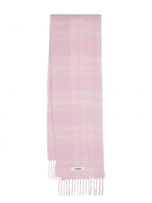 Плетен шал Jacquemus розово