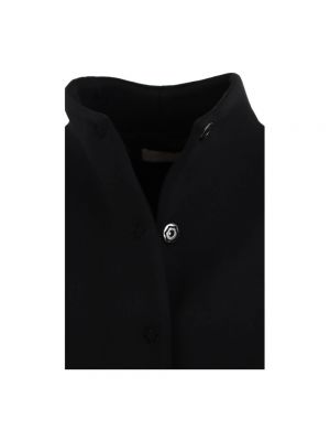 Płaszcz w jednolitym kolorze Liu Jo czarny
