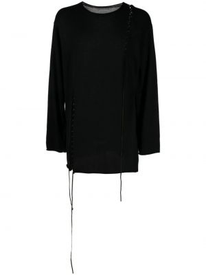 Sweatshirt Yohji Yamamoto schwarz