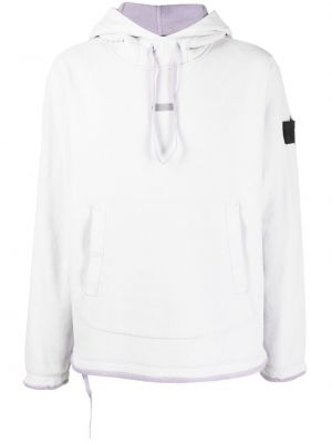 Hoodie con stampa Stone Island Shadow Project viola