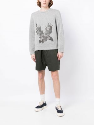 Sweatshirt mit print Ports V grau