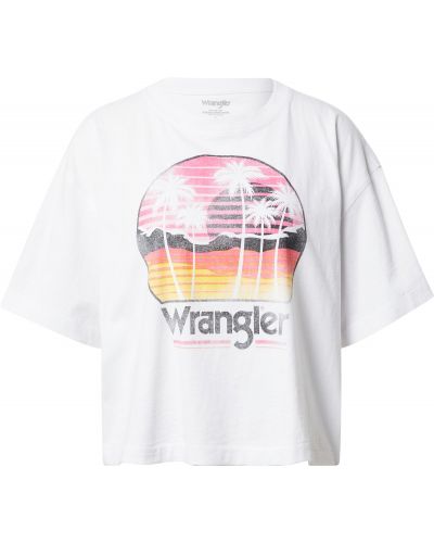 Тениска Wrangler бяло