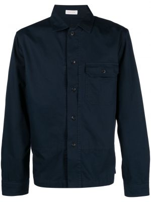 Памучна риза с джобове Glanshirt синьо