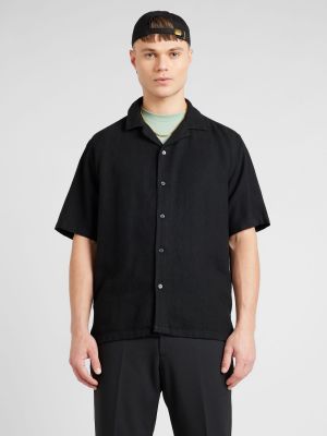 Меланж риза Abercrombie & Fitch черно
