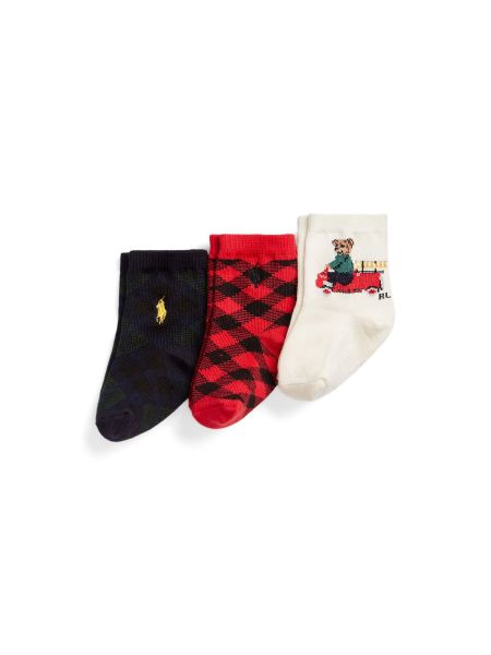 Ponožky Polo Ralph Lauren červená
