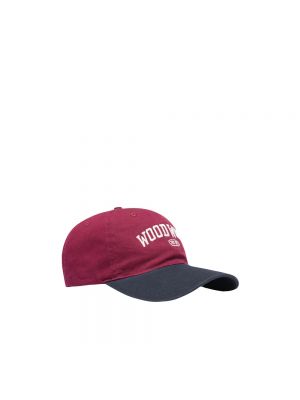 Casquette Wood Wood rouge