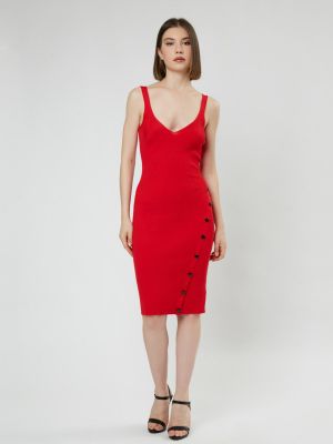 Mini šaty Influencer červená