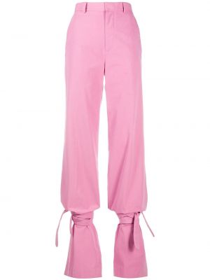 Pantaloni The Attico roz