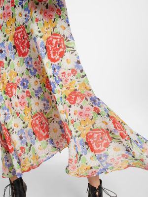 Midi haljina s cvjetnim printom Rixo