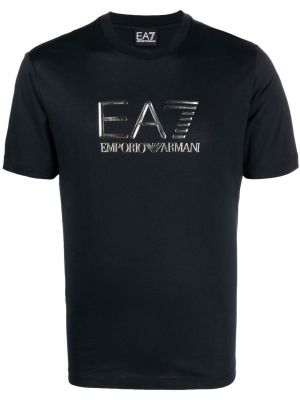 T-shirt Ea7 Emporio Armani blå