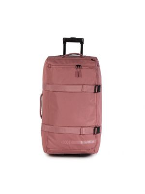 Bőrönd Travelite rózsaszín