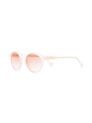 Pomarańczowe okulary przeciwsłoneczne Chloé Eyewear