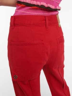 Straight leg jeans baggy Jacquemus rosso