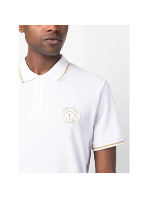 Polo Versace Jeans Couture blanco