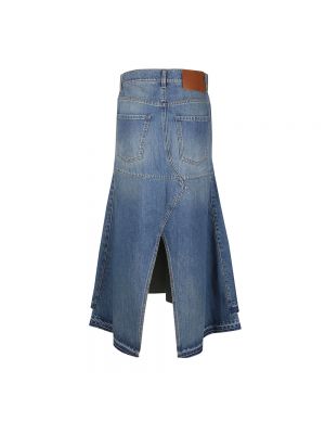 Spódnica jeansowa Victoria Beckham niebieska