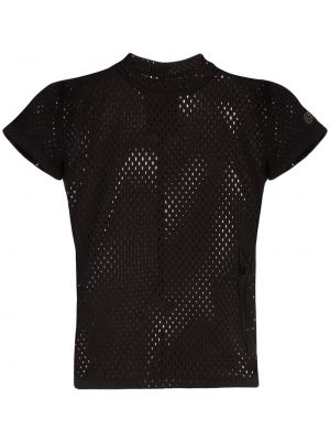 Camiseta ajustada de malla Rick Owens negro