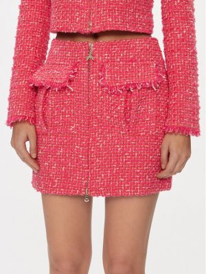 Mini sukně Patrizia Pepe růžové