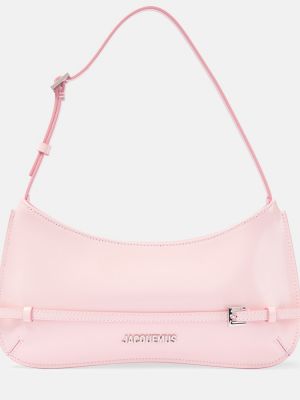 Τσάντα ώμου Jacquemus ροζ