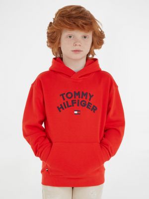 Bluza Tommy Hilfiger czerwona