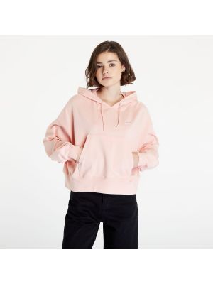 Mikina s kapucí jersey Nike růžová