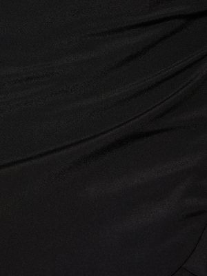 Krepové midi šaty Vivienne Westwood černé