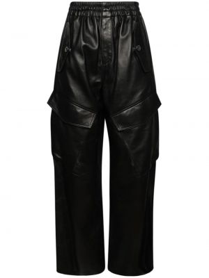 Pantaloni dritti Dion Lee nero