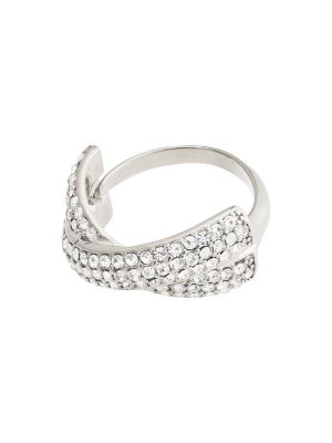 Átlátszó gyűrű Pilgrim ezüstszínű