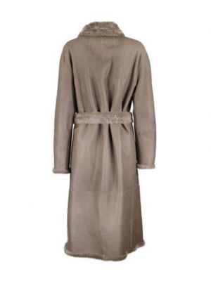 Oboustranný kabát Brunello Cucinelli hnědý