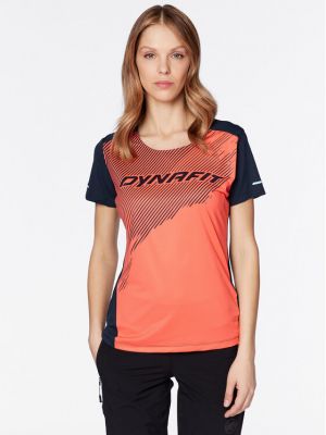 T-shirt Dynafit arancione