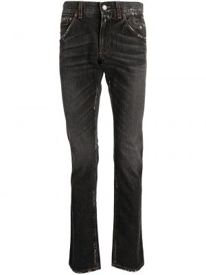 Slank skinny jeans Dolce & Gabbana svart