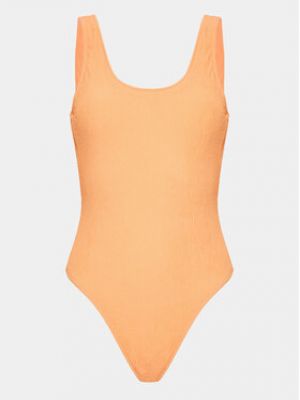 Jednodílné plavky Champion oranžové