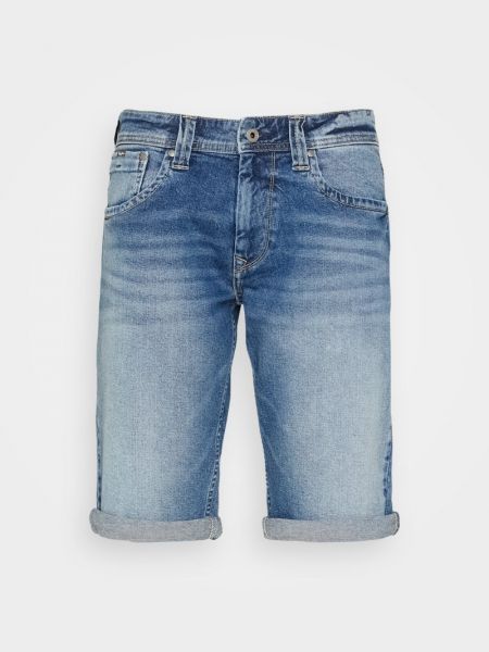 Szorty jeansowe Pepe Jeans niebieskie