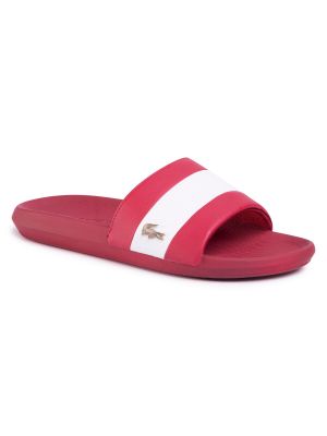 Sandales Lacoste rouge