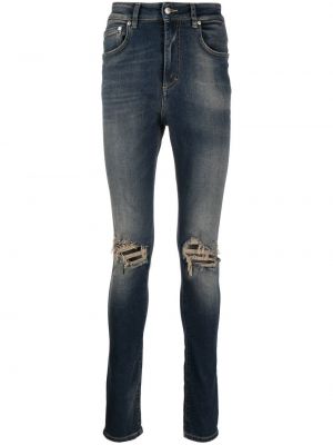 Nødlidende skinny jeans Represent blå