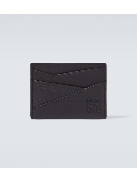 Δερμάτινος κάτοχος κάρτας Loewe μαύρο