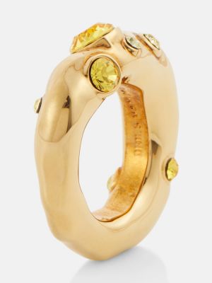 Gyűrű Dries Van Noten aranyszínű