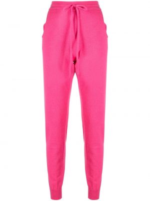 Pantaloni sport din cașmir Teddy Cashmere roz