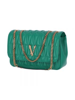 Bolsa de hombro Versace verde