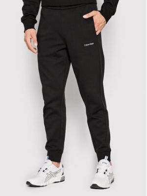 Спортивні штани вільного крою Calvin Klein чорні