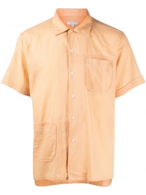 Риза с принт Engineered Garments оранжево