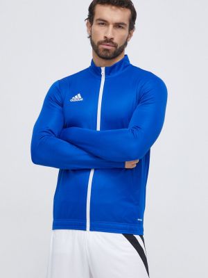 Hanorac cu fermoar Adidas Performance albastru