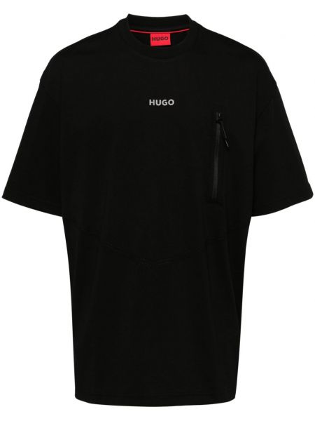 Rund hals t-shirt Hugo sort