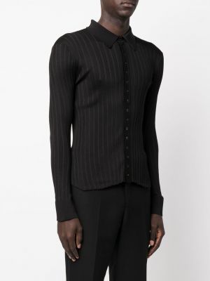 Polo marškinėliai Saint Laurent juoda