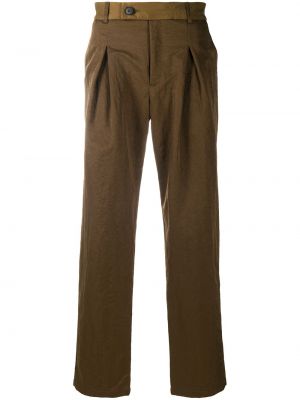 Pantalon droit A-cold-wall* marron