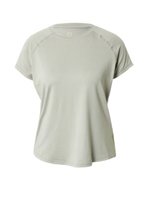 Jednofarebné priliehavé tričko z polyesteru Athlecia