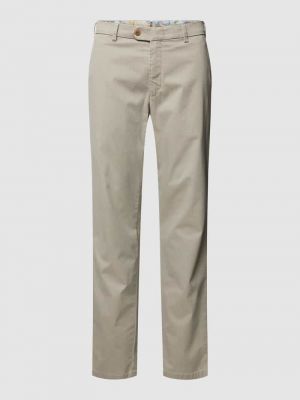 Spodnie w jednolitym kolorze Mmx beżowe