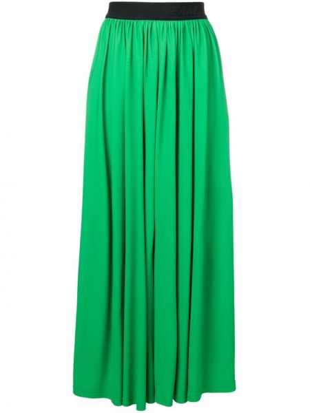 Plisované dlouhá sukně Msgm zelené