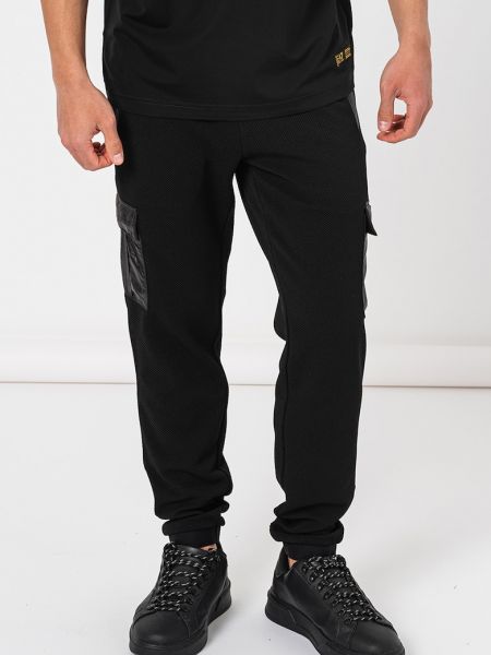 Спортивные брюки карго Ea7 черные