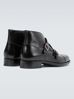 Chaussures de ville en cuir Tom Ford noir
